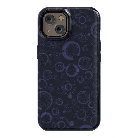 Gallifreyan Text Pattern Phone Case